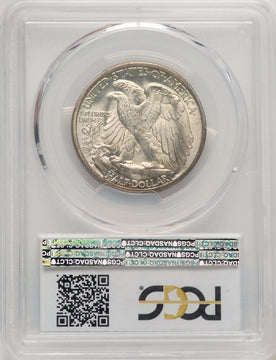 1935-D 50C Walking Liberty Half Dollar PCGS MS65 (777392007)