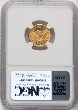 1906 $2.50 Liberty Quarter Eagle NGC MS67 (520973010)