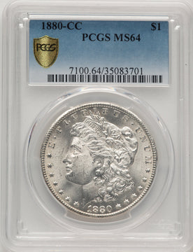 1880-CC Morgan Dollar PCGS MS64 (506461002)