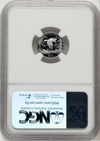 1999-W $10 Tenth-Ounce Platinum Brown Label NGC PF70 (768384089)
