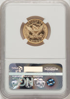 1890 $5 Liberty Half Eagle NGC MS68