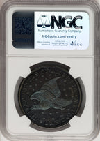 1836 $1 Judd-60 Original Gobrecht Dollar NGC MS62