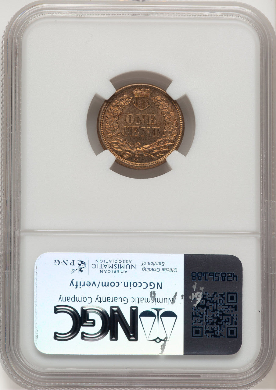 1860 1C Indian Cent NGC MS66 (776350024)