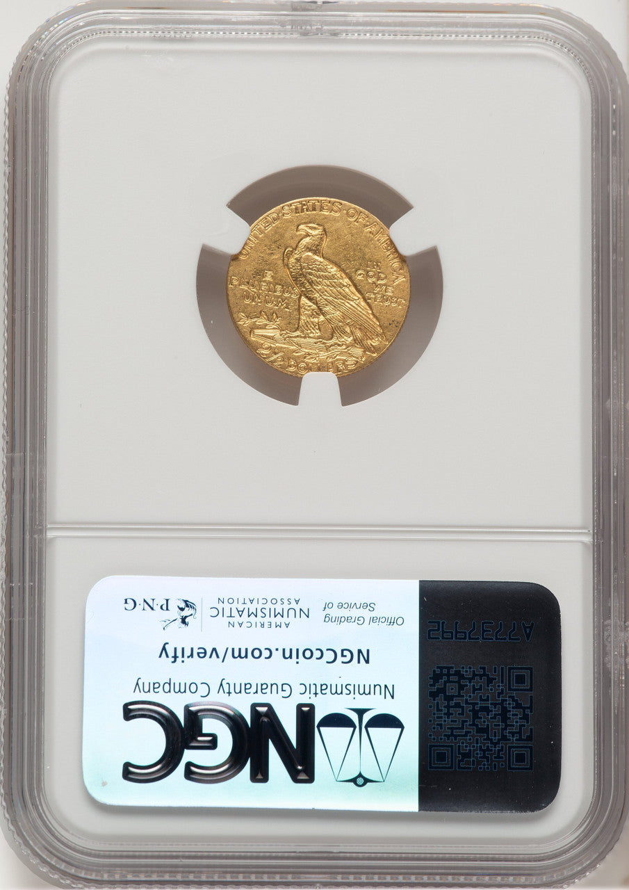 1911-D $2.50 Indian Quarter Eagle NGC AU58 (775447030)
