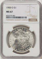 1900-O Morgan Dollar NGC MS67 (776679004)