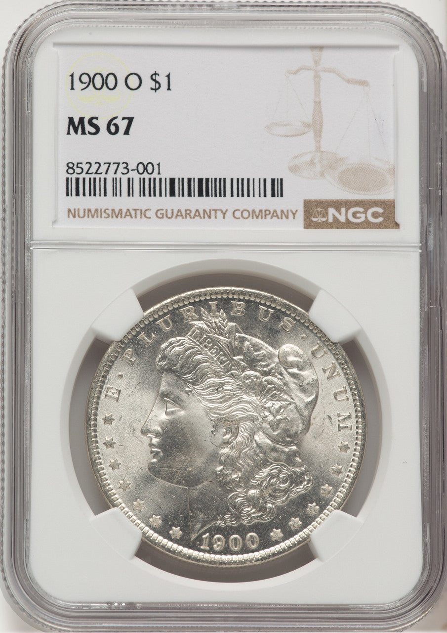 1900-O Morgan Dollar NGC MS67 (776679004)