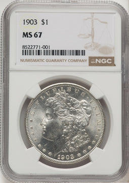 1903 Morgan Dollar NGC MS67 (776681005)