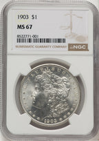 1903 Morgan Dollar NGC MS67 (776681005)