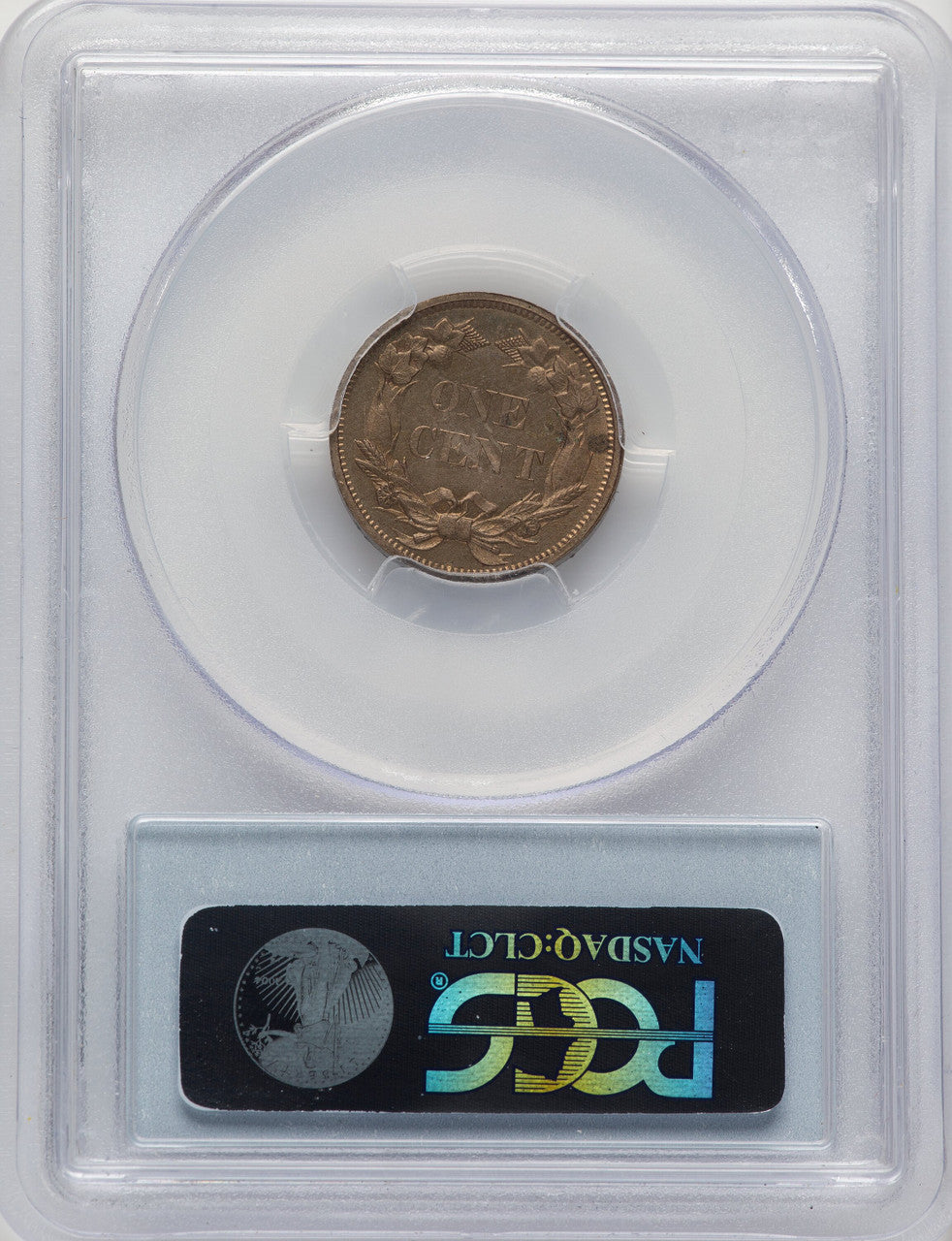 1858 Small Letters Proof Flying Eagle Cent PCGS PR63