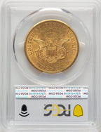 1854-S $20 Liberty Double Eagle PCGS AU55