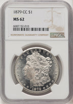 1879-CC Morgan Dollar NGC MS62 (777423016)