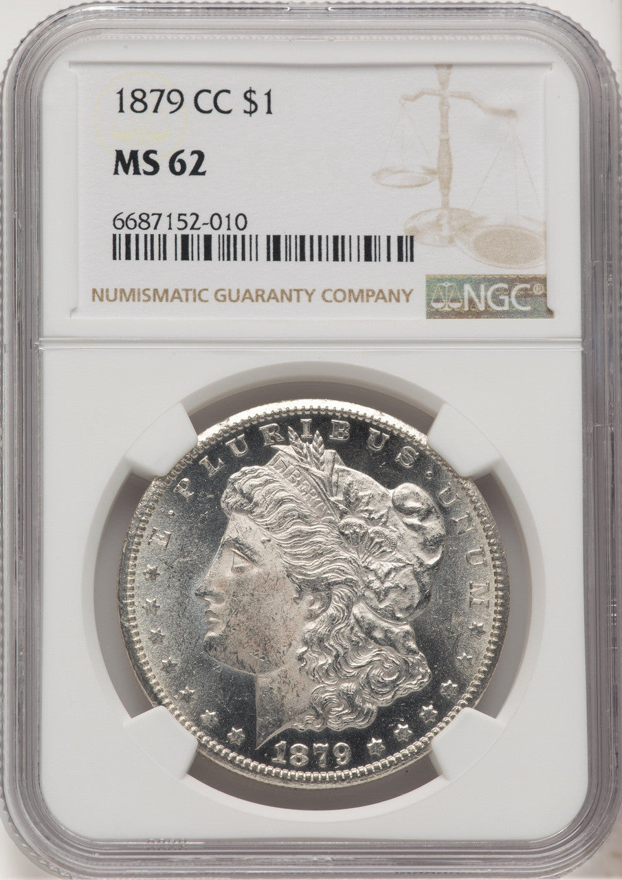 1879-CC Morgan Dollar NGC MS62 (777423016)