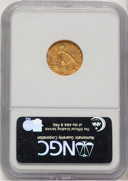 1910 $2.50 Indian Quarter Eagle NGC MS63 (506652008)