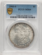 1903-S Morgan Dollar PCGS MS64
