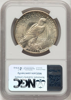 1921 Peace Dollar NGC MS65 (776683009)