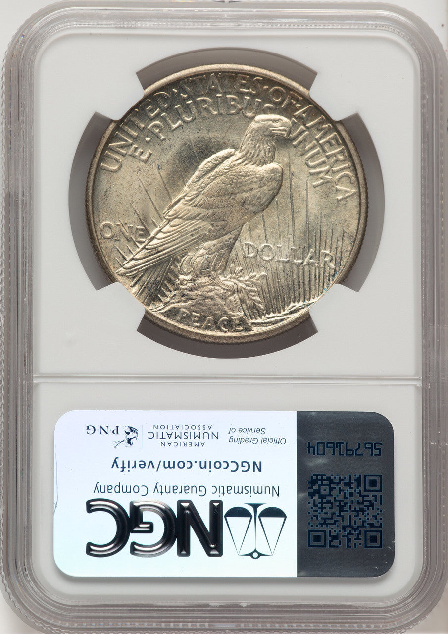 1921 Peace Dollar NGC MS65 (776683009)