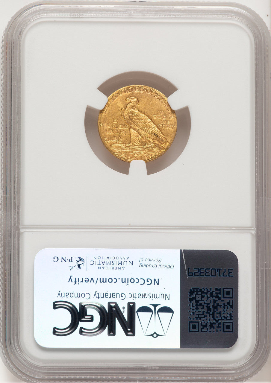 1910 $2.50 Indian Quarter Eagle NGC MS64 (776659004)