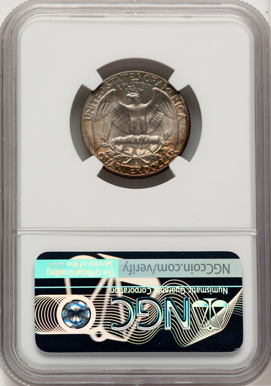 1958-D 25C Washington Quarter NGC MS68