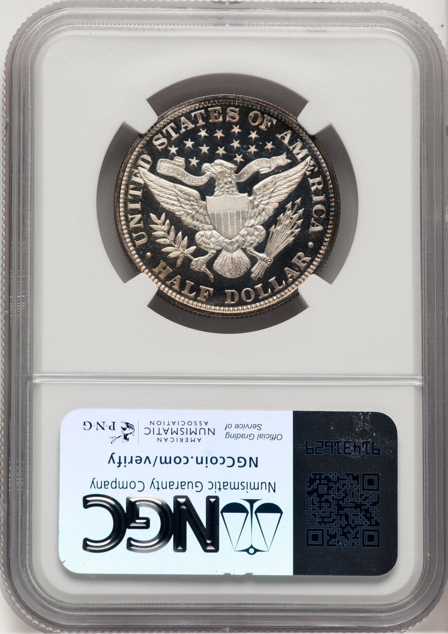 1898 50C Proof Barber Half Dollar NGC PR66