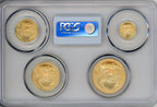 2007-W Gold Eagle Set Blue Gradient Mint Sets PCGS MS70