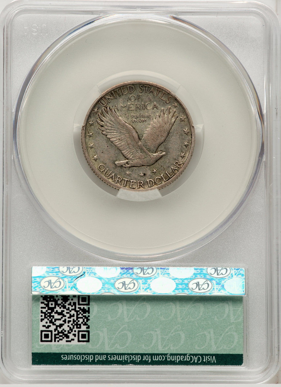1919-S 25C Standing Liberty Quarter CACG XF45