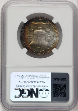 1959 50C FL Franklin Half Dollar NGC MS67 (776011010)