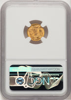 1874 G$1 Gold Dollar NGC MS67+
