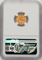 1879 G$1 Gold Dollar NGC MS66+