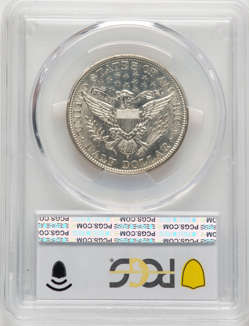 1893-S 50C Barber Half Dollar PCGS MS62