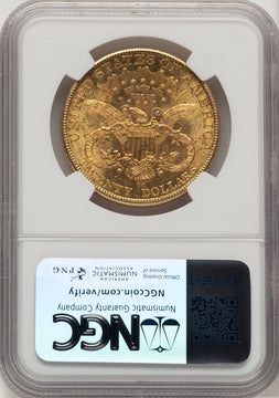 1893-CC $20 Liberty Double Eagle NGC MS61