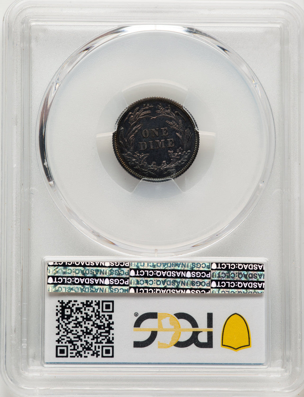 1909 10C Proof Barber Dime PCGS PR66