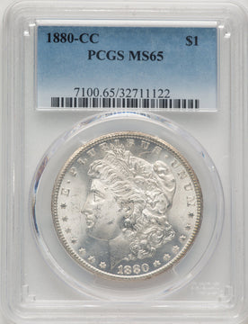 1880-CC Morgan Dollar PCGS MS65 (777589005)