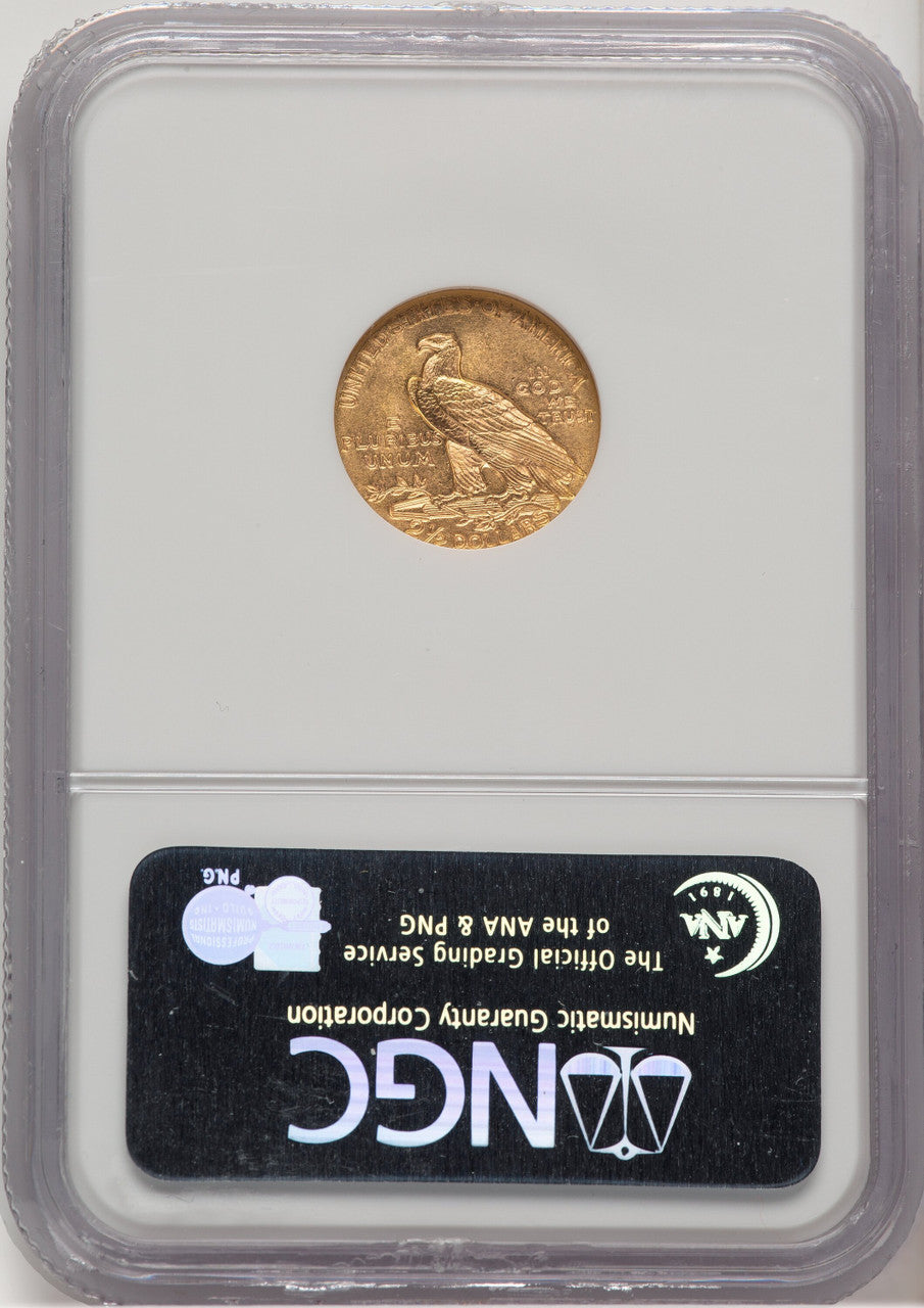 1915 $2.50 Indian Quarter Eagle NGC MS63 (777754012)