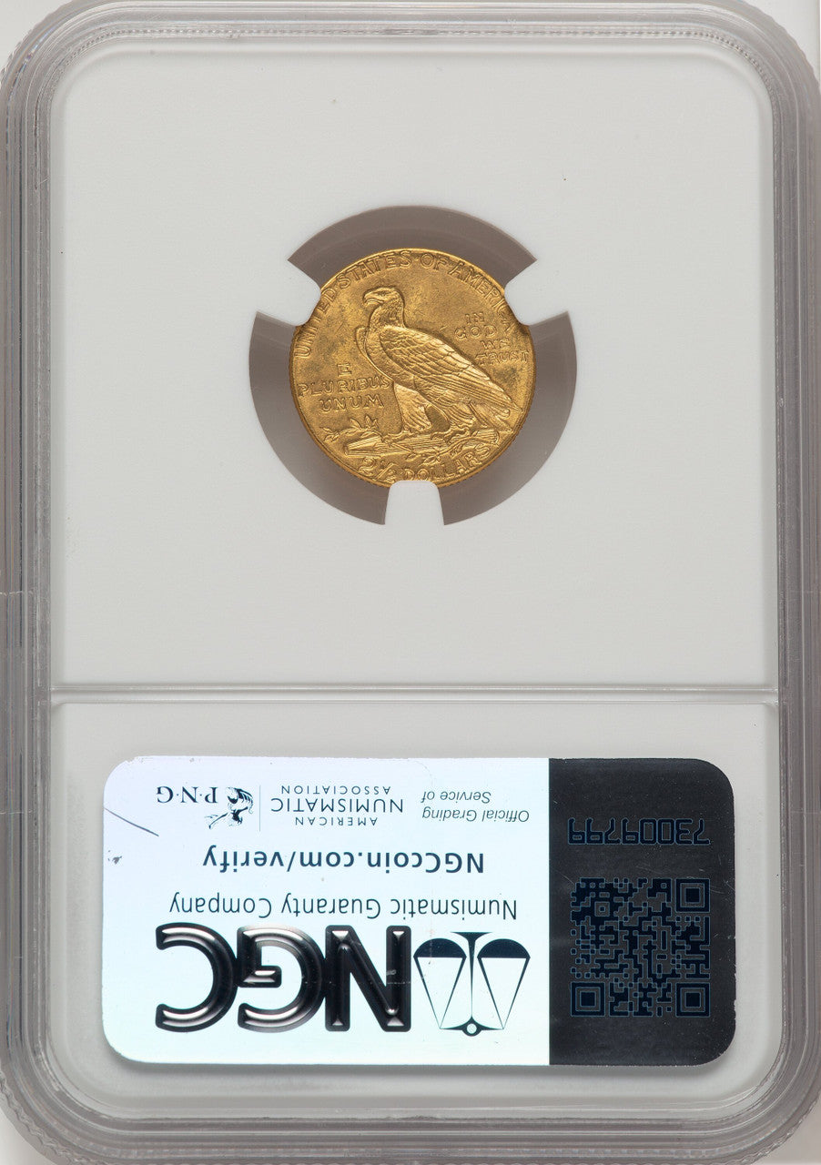 1913 $2.50 Indian Quarter Eagle NGC MS64 (777574001)