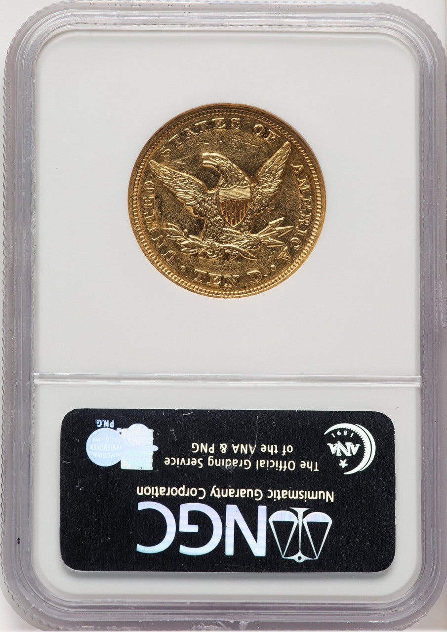 1849 $10 Liberty Eagle NGC AU55 (777525108)