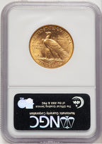 1910-D $10 Indian Eagle NGC MS62 (777525128)