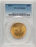 1913 $10 Indian Eagle PCGS MS62 (777525133)