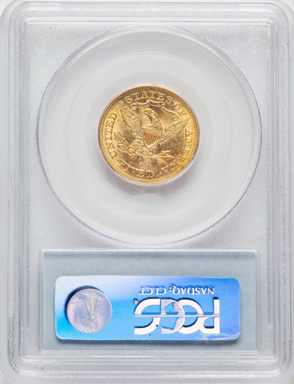 1879-S $5 Liberty Half Eagle PCGS MS62