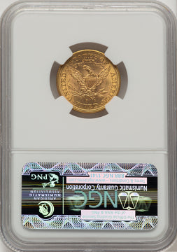 1883-S $5 Liberty Half Eagle NGC MS62