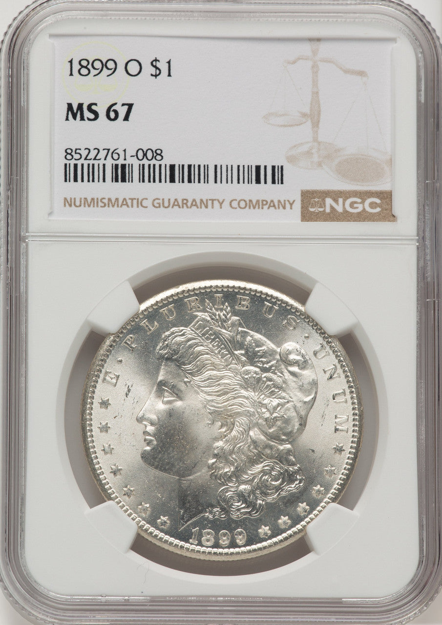 1899-O Morgan Dollar NGC MS67 (776905002)