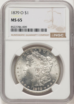 1879-O Morgan Dollar NGC MS65 (774253002)