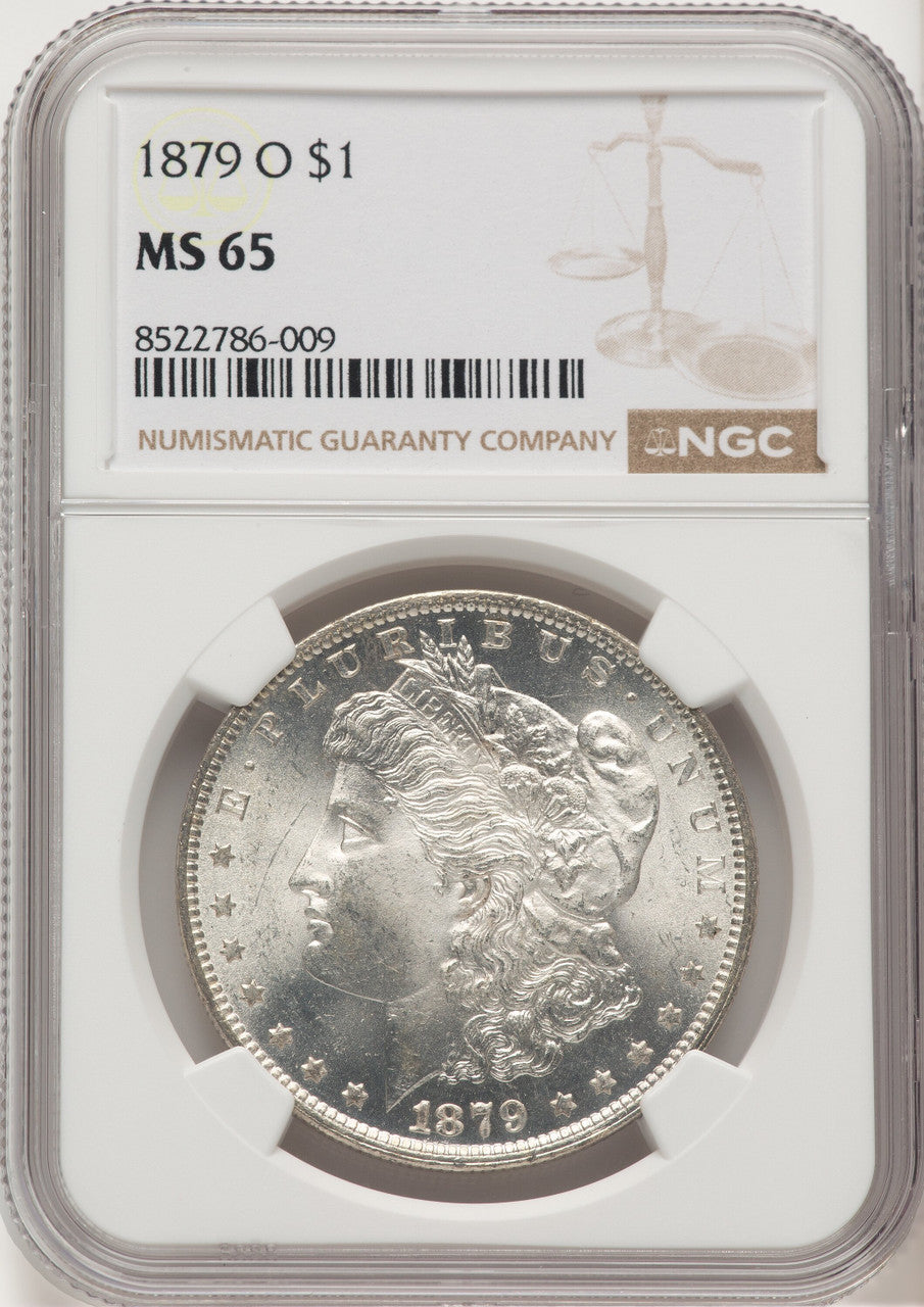 1879-O Morgan Dollar NGC MS65 (774253002)
