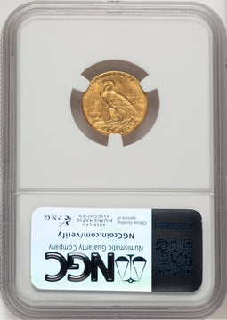 1914-D $2.50 Indian Quarter Eagle NGC MS64 (776661077)