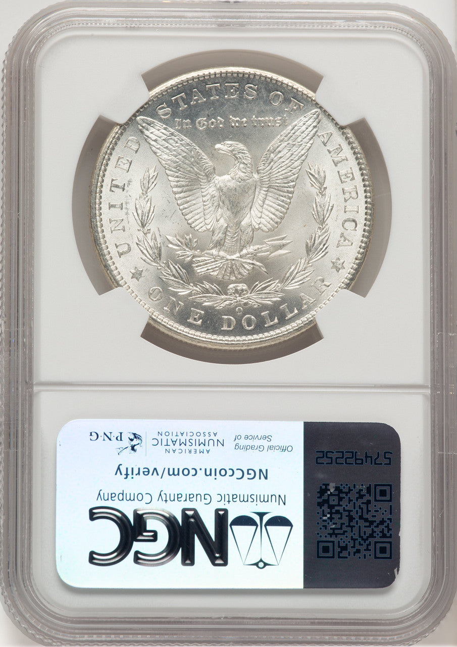 1902-O Morgan Dollar NGC MS67