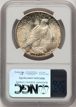 1921 Peace Dollar NGC MS65 (774721046)