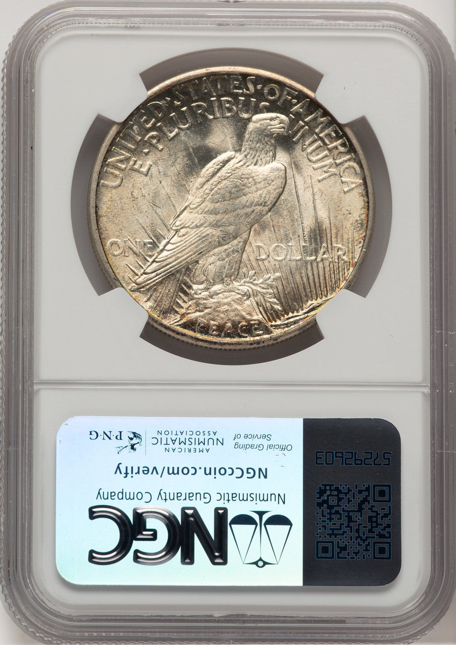1921 Peace Dollar NGC MS65 (774721046)