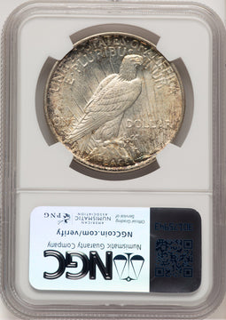 1922-D Peace Dollar NGC MS66 (776291026)