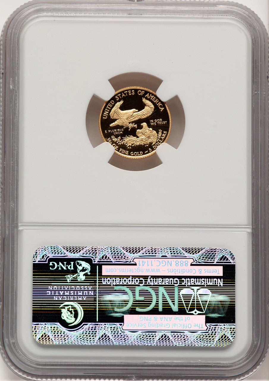 2014-W Gold American Eagle 4-Coin Set NGC PF70