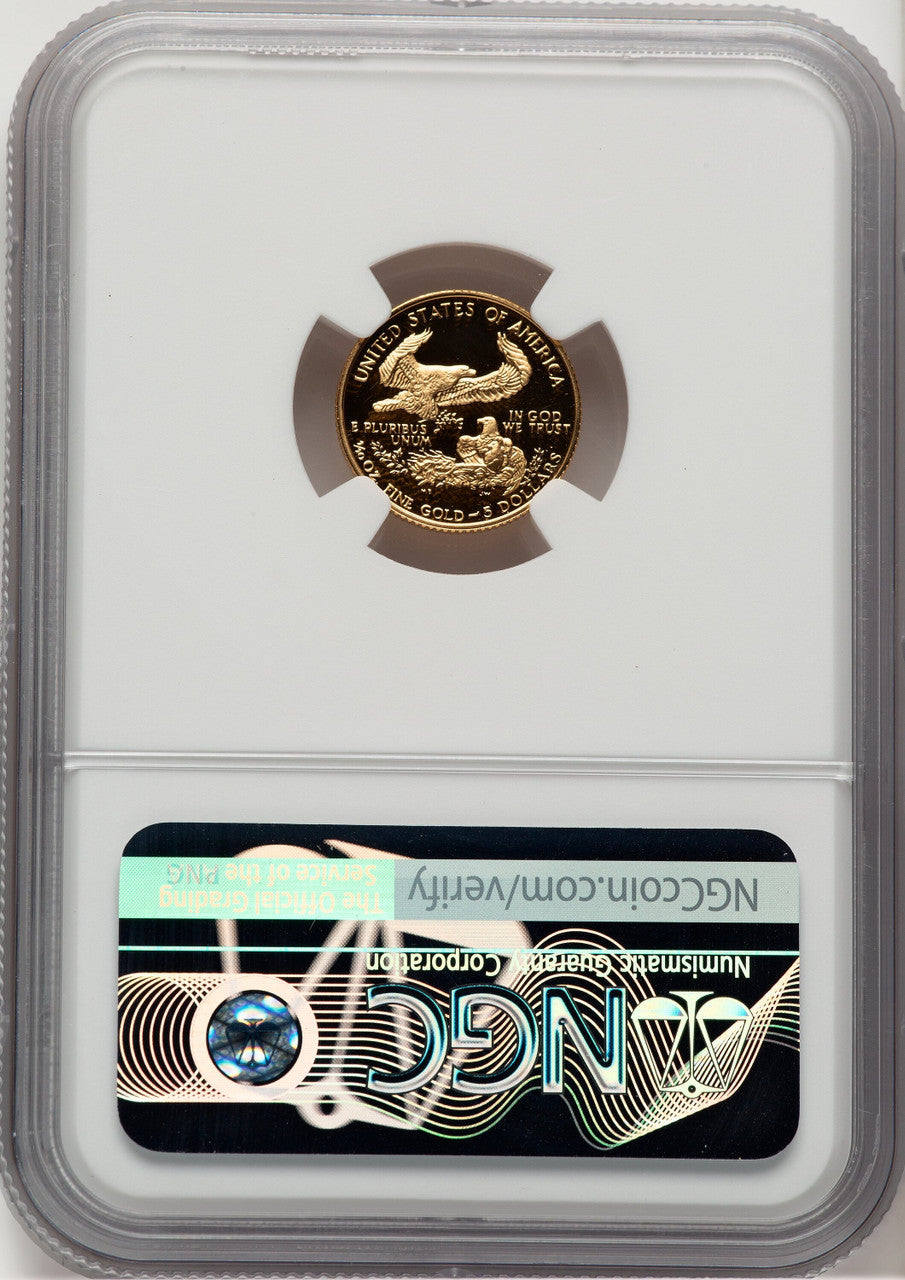1991 Gold American Eagle 4-Coin Set NGC PF70
