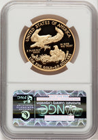 2012-W $50 One-Ounce Gold Eagle Brown Label NGC PF70 (521154018)